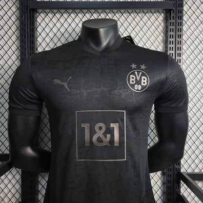 2023 Dortmund Blackout Special Edition Football Shirt - Player Version