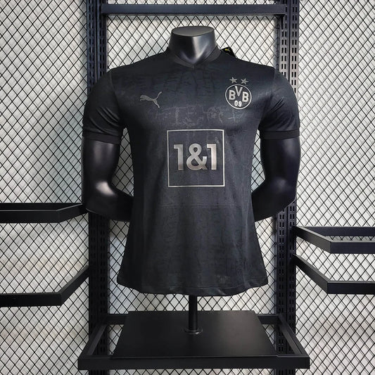 2023 Dortmund Blackout Special Edition Football Shirt - Player Version
