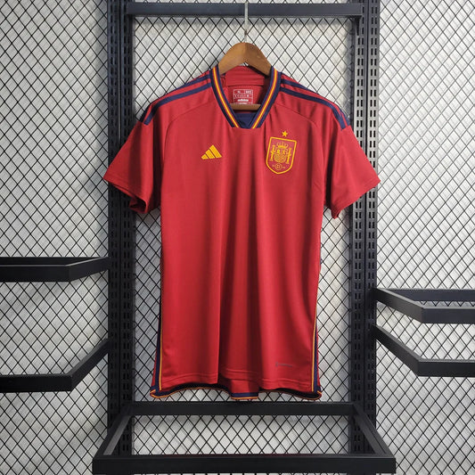 2022 FIFA World Cup Spain Home Soccer Shirt