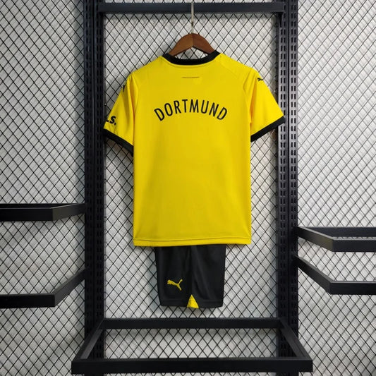 2023/2024 Kids Size Dortmund Home Football Shirt